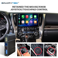 Boîtier d'interface Linux pour Toyota Alphard/Vellfire 2020-2022, CarPlay sans fil, Android Auto, navigation GPS, style OEM