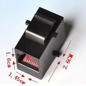 โมดูลคีย์สโตน Cat5e Rj45 8P8C ทองแดง แบบเสียบใช้งานได้ทันที สำหรับการเดินสายแผงแพทช์ - Product Image 1