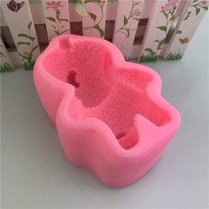 Handmade 3D ngủ gấu Silicone Mousse khuôn DIY bánh công cụ cho gấu bánh Silicone Gấu khuôn - Product Image 3