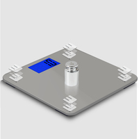 Báscula electrónica Digital inteligente para baño, dispositivo de pesaje portátil de 180kg/396lb, novedad
