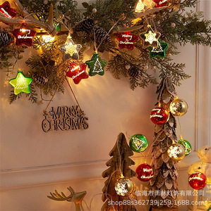 Factory Custom <b>LED</b> String Lights Christmas Bubble Ball Lights String Outdoor Battery Box Decorative <b>Star</b> Light - Product Image 4