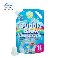 Pochettes Doypack personnalisées imprimées de 500 ml et 800 ml avec bec verseur pour solution moussante, savon liquide, lessive, produits de nettoyage – Sac réutilisable