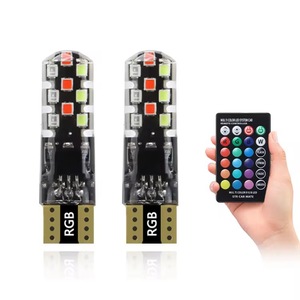 Ampoule LED T10 pour voiture et <span class=keywords><strong>moto</strong></span> -2016 -18, petite ampoule colorée, éclairage d'instrument, éclairage de position latérale - Product Image 3