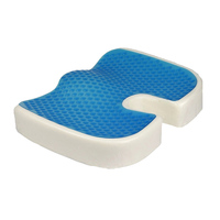 Coussin de siège en gel de silicone orthopédique pour le coccyx, sans odeur, confortable, pour chauffeur de camion, coussin de siège de voiture