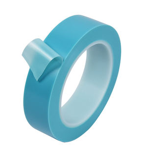 Ruban adhésif fin haute température pour peinture automobile, résistant aux courbes, 150 degrés, bleu - Product Image 2