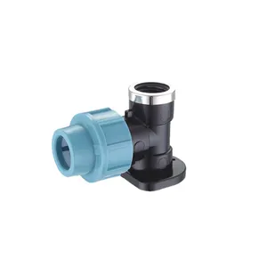 Professional factory produces PP series wall electroplating elbow pp pipe fittings elbow
