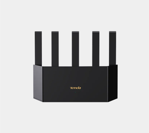 Enrutador Tenda WiFi 6 para el hogar, enrutador Gigabit de doble banda <span class=keywords><strong>AX1500</strong></span> Cobertura de largo alcance con antenas de alta ganancia de 5 * 6dBi - Product Image 1