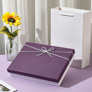 Caja <span class=keywords><strong>de</strong></span> regalo <span class=keywords><strong>de</strong></span> papel morado al por mayor <span class=keywords><strong>para</strong></span> <span class=keywords><strong>ropa</strong></span> bufanda <span class=keywords><strong>ropa</strong></span> interior térmica regalo personalizado <span class=keywords><strong>cajas</strong></span> <span class=keywords><strong>de</strong></span> cartón embalaje - Product Image 5