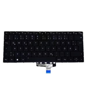 Teclado Honor Magicbook 16 HYM-W56 HYM-W76 con teclas translúcidas Negro Sin retroiluminación - Product Image 1