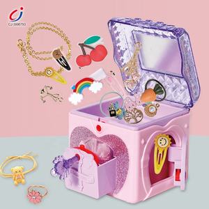 Chengji-caja ciega de plástico para chica, accesorios de joyería para chica, candado <span class=keywords><strong>sorpresa</strong></span> de juguete, <span class=keywords><strong>Cofre</strong></span> del Tesoro, tiktok - Product Image 2