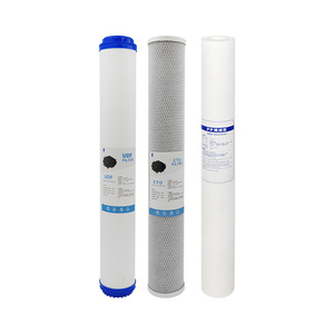 Cartouche de remplacement pour purificateur d'eau commercial Cto Filter 20 pouces, charbon actif compressé, haute adsorption - Product Image 2