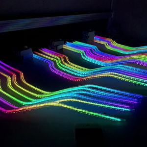 Juego de Luces LED DRL de 12V Personalizadas para TOYOTA Fortuner, Luz de Circulación Diurna con Ojo de Ángel, Marco Delgado, Función de <span class=keywords><strong>Señal</strong></span> de Giro - Product Image 1