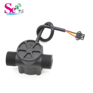 Biển Nylon cánh quạt đầu ra tuabin NPN cảm biến xung YF-S201A 1/2 ''port Waterproof Grade <span class=keywords><strong>Flow</strong></span> Counter 0.5-25lpm cảm biến lưu lượng - Product Image 1