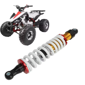 Amortisseur de moto 380 mm avec distance entre centres de trous, amortisseur à amortissement réglable pour moto tout-terrain et VTT de 90 cc à 250 cc, neuf - Product Image 3