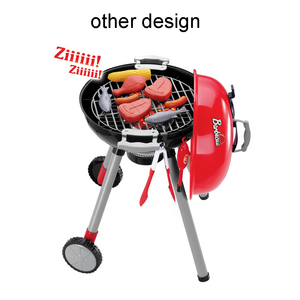 35pcs קטן שף ברביקיו מנגל בישול מטבח צעצוע אינטראקטיבי גריל לשחק מזון בישול לשחק סט לילדים - Product Image 5