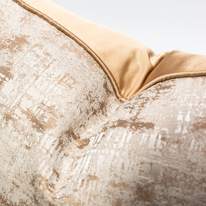 Housse de <span class=keywords><strong>coussin</strong></span> décorative moderne en satin jacquard de luxe, motif abstrait, pour <span class=keywords><strong>canapé</strong></span> - Product Image 4