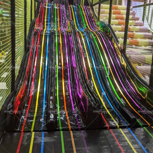 Giấc mơ bắt trẻ em thương mại Led Neon Ánh <span class=keywords><strong>S</strong></span>áng trẻ em trò chơi tương tác công viên <span class=keywords><strong>s</strong></span>ợi thủy tinh trong nhà <span class=keywords><strong>s</strong></span>ân chơi trượt - Product Image 3