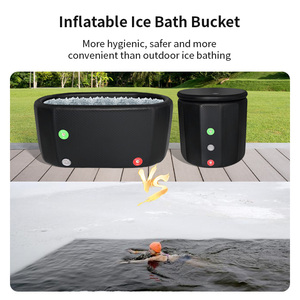 Portableice <strong>Bath</strong> Tub Fitness Recovery OEM <strong>Inflatable</strong> Cold Plunge Ice <strong>Bath</strong> with Chiller - Product Image 4