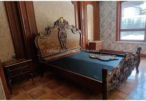 OE-FASHION Design minimaliste <span class=keywords><strong>Style</strong></span> moderne beaucoup de rangement en bois 3 tiroirs <span class=keywords><strong>commode</strong></span> antique pour chambre - Product Image 6