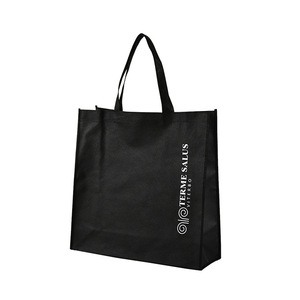 Sac fourre-tout non tissé Kangshuo, taille personnalisée, logo imprimé, sac d'emballage tendance pour magasin de vêtements - Product Image 4