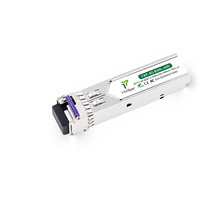 Modules émetteurs-récepteurs optiques BIDI 2,5 G 40 km 60 km 80 km 100 km 1310/1550 nm Simplex LC Fibre SFP WDM – Direct Usine