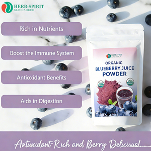 Polvo de Arándanos Instantáneo Rico en Sabor a Arándanos, Polvo de Extracto de Arándanos Liofilizado, Polvo de Fruta, al Mejor <span class=keywords><strong>Precio</strong></span> - Product Image 3