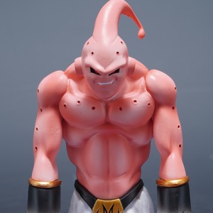 Figura de PVC de Alta Calidad de Majin Buu en Forma Malvada, Diseño Musculoso, Base Texturizada, Escala 1:48, Modelo de Juguete para Anime - Product Image 4