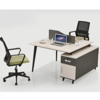 Style Simple Mobilier De Bureau En Acier En Métal Simple de Maison de Bureau Blanc En Bois Ordinateur Table Bureau