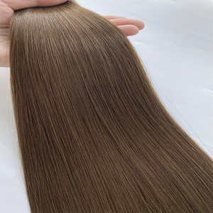 Extensions de cheveux humains lisses à bandes adhésives 100 % Remy naturelles européennes doublement tirées <span class=keywords><strong>pour</strong></span> salon, collection 2026 - Product Image 5