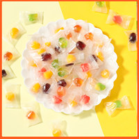 Peel-and-eat zachte fruitjuice gummies, fruitachtige QQ snoepjes, individuele mini-verpakkingen, perfect als bruiloftfavoren, feestelijk nieuw.