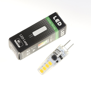 Mini lampe LED G4 en silicone AC DC 12V, SMD2835, lampe G4 à économie d'énergie pour la décoration intérieure - Product Image 4