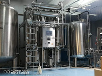 Système de distillation d'eau multi-effets pour la production d'eau stérile (WFI) en acier inoxydable 316L avec générateur de vapeur pour injection intraveineuse