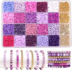 Kit de Fabricación de Pulseras para Niñas 2026, Manualidades DIY con Cuentas de Arcilla Polimérica y Cuentas para Hacer Joyas, Juguete de Fabricación de Joyas - Product Image 4