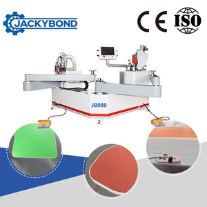 Machine de chantournage et de dé<span class=keywords><strong>coupe</strong></span> à double station JB980 avec dé<span class=keywords><strong>coupe</strong></span> automatique par induction laser pour panneaux de formes spéciales - Product Image 1