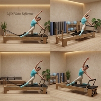 Reformer Pilates Commercial, Vente Directe Usine, Logo Personnalisé Disponible, Reformer Pilates Cadillac, Cadre en Bois, Machine de Pilates, Lit de Pilates pour le Renforcement Musculaire