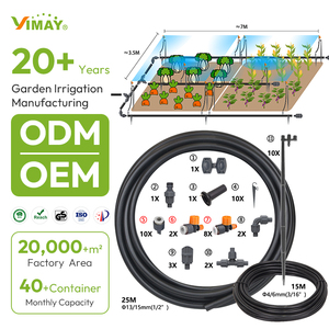 Factory Customization High Quality Micro Drip Irrigation Kit Adjustable Sprinkler Watering System For Garden Plants