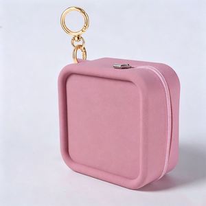 Sac carré compact en silicone, style influenceur transfrontalier, portefeuille portable avec porte-clés, sac de rangement pour câbles de données - Product Image 1