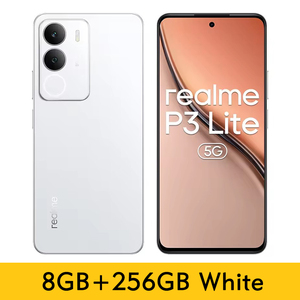 Realme P3 Lite สมาร์ทโฟนแบตเตอรี่6300mAh ชาร์จ15W 6.67 "120Hz จอแสดงผล50MP กล้อง Ai ชิปเซ็ตตัว OCTA-core NFC - Product Image 4