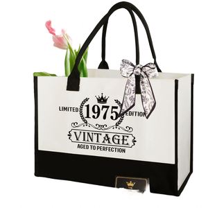 Sacs fourre-tout en vrac avec rubans ; Sacs en coton personnalisés ; Sacs à main en toile à bandoulière - Product Image 1