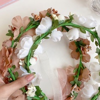 Serre-tête de fleur féerique, ornements de cheveux de danse de spectacle de festival