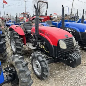 Me354 35 cavalo potência quatro da roda usado tratores da fazenda com máquina de retorno para venda