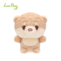 Llavero de Peluche Personalizado de Nutria Adorable, Juguete de Animal Salvaje, Muñeco para Souvenir de Museo de China, Proveedor de Regalos, Fábrica OEM ODM
