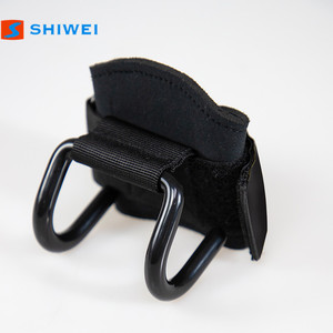 สายรัดข้อมือปรับระดับได้ Shiwei สำหรับยกน้ำหนัก เดดลิฟท์ สายรัดช่วยดึงข้อ อุปกรณ์ฟิตเนสสำหรับทุกเพศ ยืดหยุ่นเล็กน้อย - Product Image 1