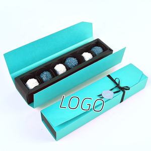 Boîte d'emballage personnalisée de luxe de haute qualité, MIni bonbons, cravate, chocolat, truffe, mariage - Product Image 4