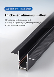 Clôture Aluminium Portail Coulissant Electrique Portail Pliant avec Télécommande Intelligente Porte Rétractable Porte Cantilever Schuifpoort - Product Image 5