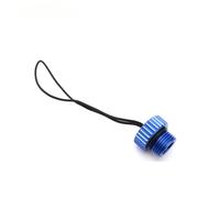 Capuchon anti-poussière pour valve de bouteille de plongée en aluminium 5/8-14 NPS BCD Sidemount Backmount Protection de valve de cylindre