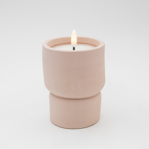 Bộ quà tặng nến thơm chất lượng cao hình đồng hồ cát, làm bằng xi măng, đèn LED, dùng pin - Product Image 6