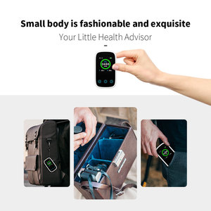 Air Quality Monitor CO2 Detector OLED Display Temperature Humidity Monitoring Keychain Portable - Product Image 3