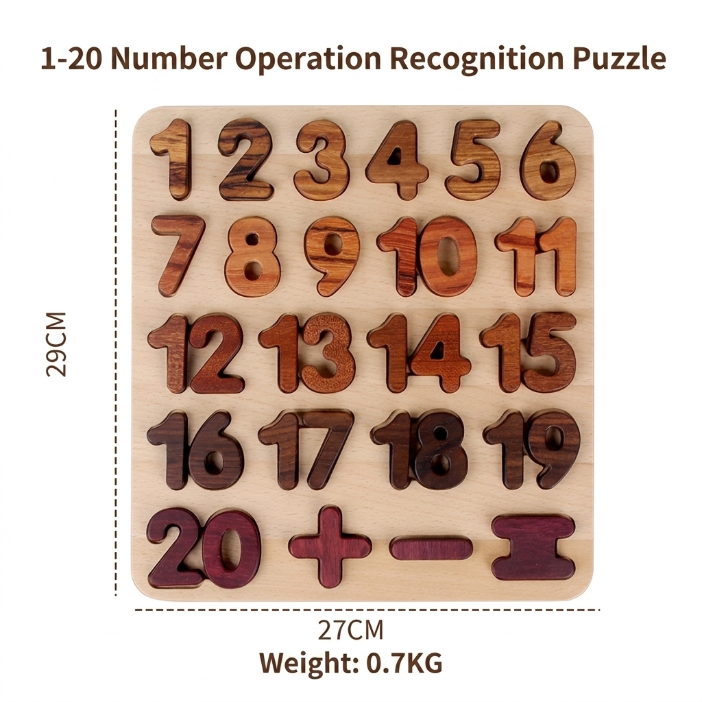Operazioni numeriche da 1 a 20