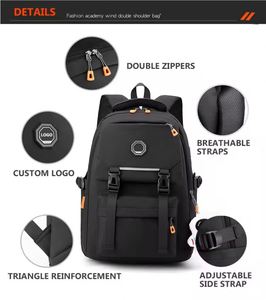 Custom <b>College</b> Designer Waterproof Cheap Student School Waterproof Bagpack Travel Back Pack Laptop <b>Bag</b> Backpacks for Teens - Product Image 4